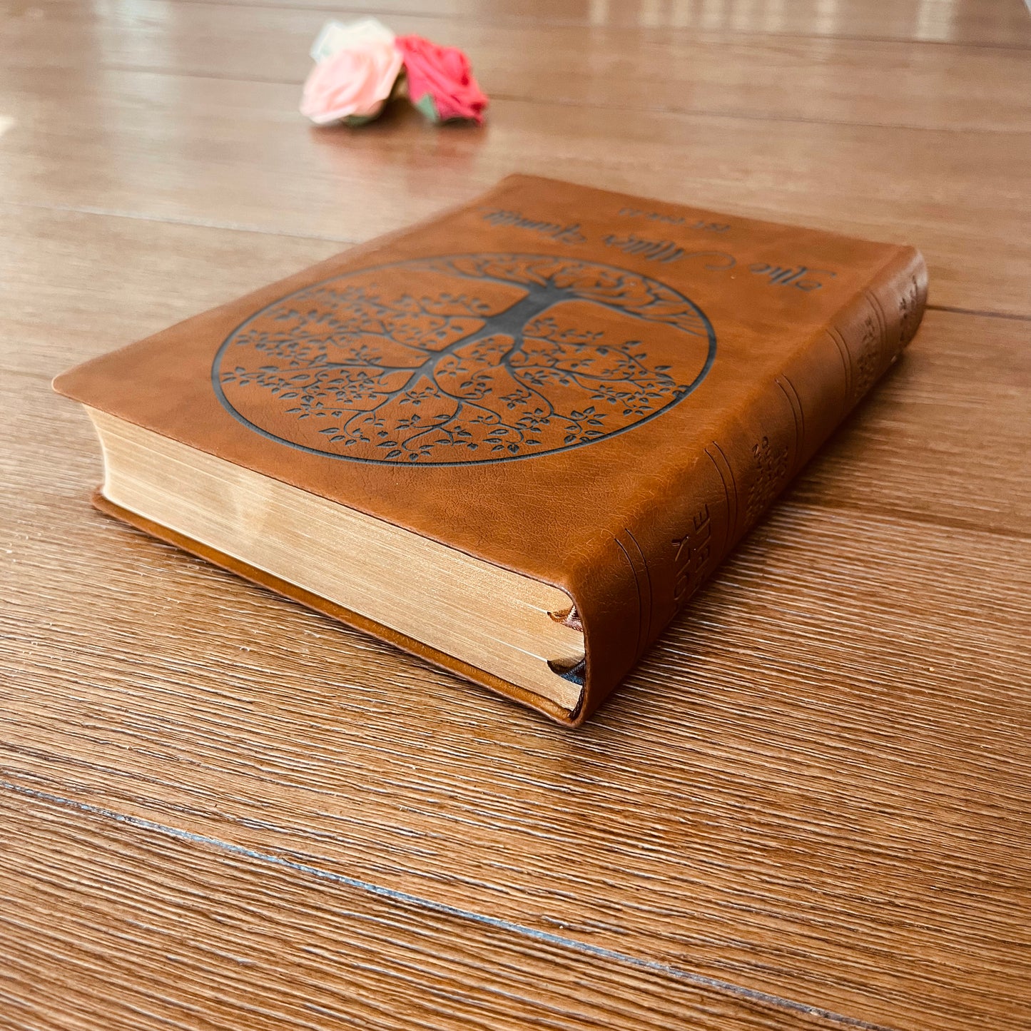 Personalized Family Bible | Custom NASB Family Tree Wide Margin Bible | Engraved Bible for Wedding Bible Christian Gifts NASB Family Bible - Aylev