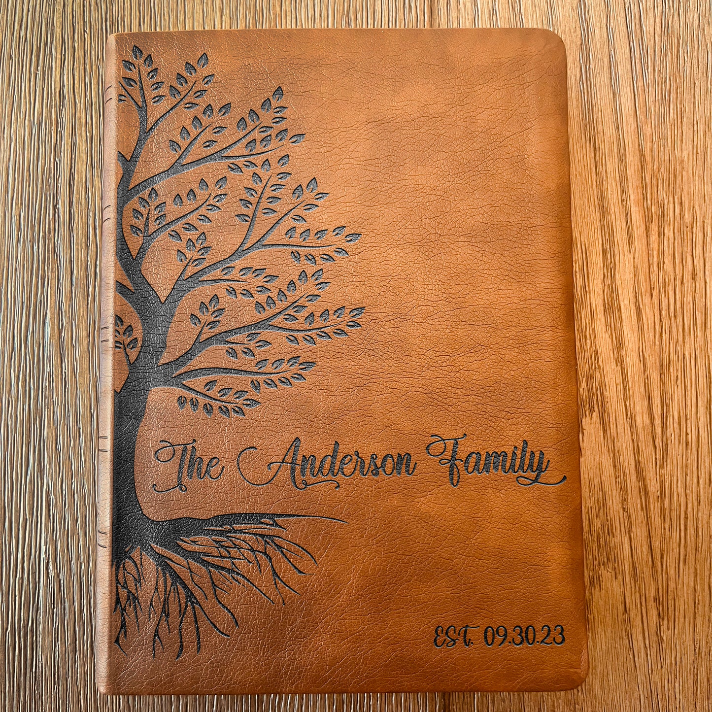 Personalized Family Bible | Custom NASB Family Tree Wide Margin Bible | Engraved Bible for Wedding Bible Christian Gifts NASB Family Bible - Aylev
