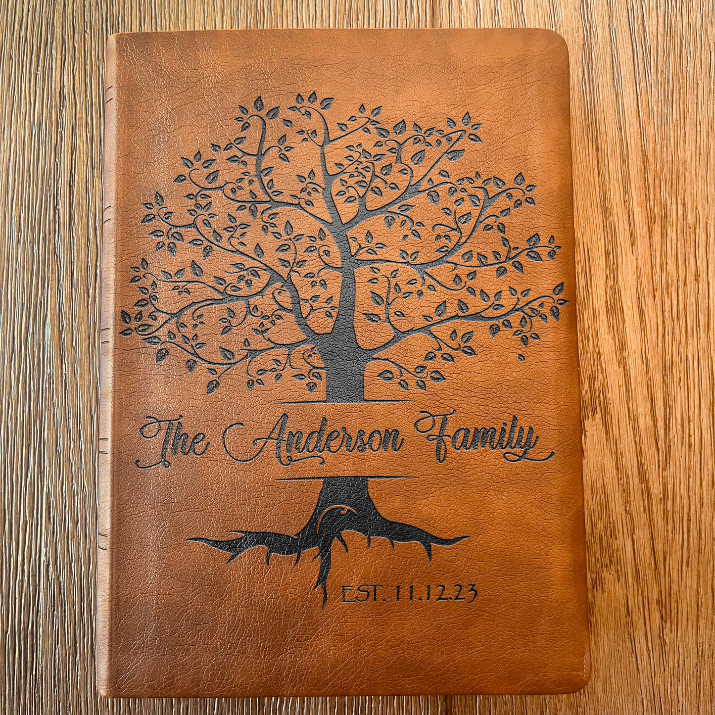 Personalized Family Bible | Custom NASB Family Tree Wide Margin Bible | Engraved Bible for Wedding Bible Christian Gifts NASB Family Bible - Aylev