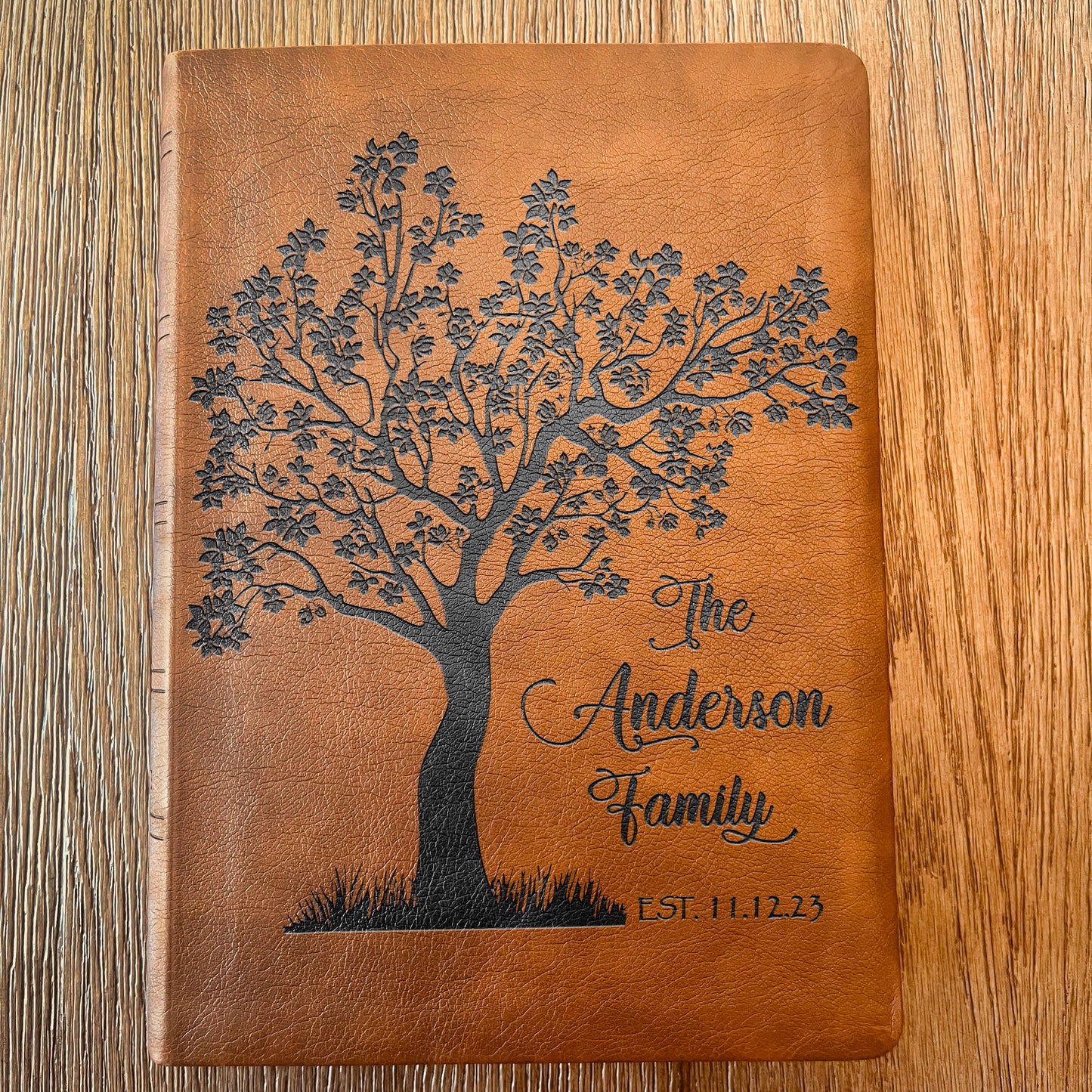 Personalized Family Bible | Custom NASB Family Tree Wide Margin Bible | Engraved Bible for Wedding Bible Christian Gifts NASB Family Bible - Aylev