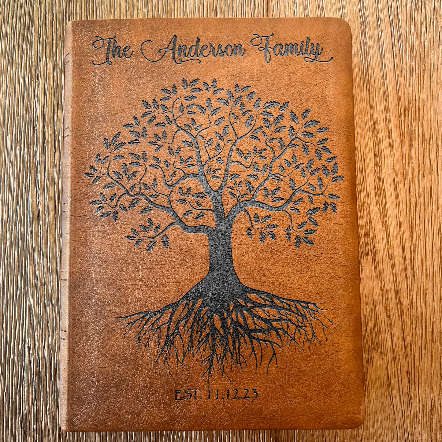 Personalized Family Bible | Custom NASB Family Tree Wide Margin Bible | Engraved Bible for Wedding Bible Christian Gifts NASB Family Bible - Aylev