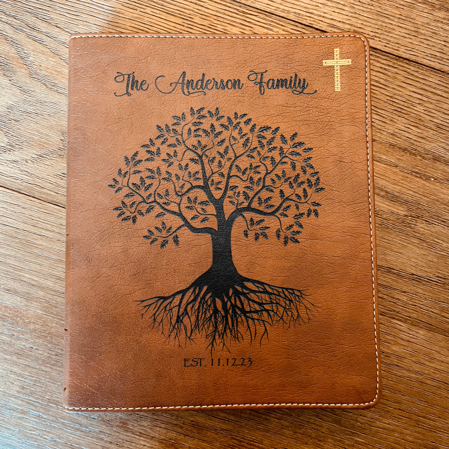Personalized Family Bible, Custom NIV Family Tree Journaling Bible, Engraved Bible, Wedding Bible, Anniversary Gifts Family Bible for Wedding - Aylev