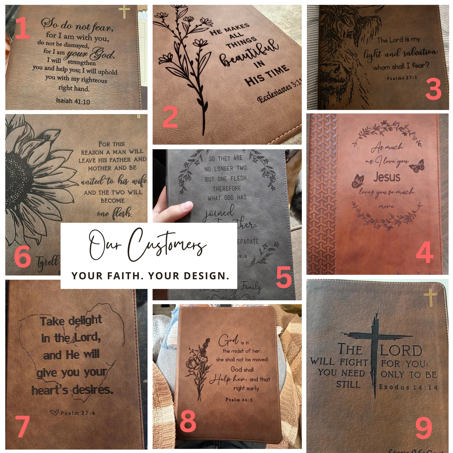 Personalized NASB Bible: Create Your Own Custom Engrave Design with a Designer, Wide-Margin Reference Bible, New American Standard Bible - Aylev
