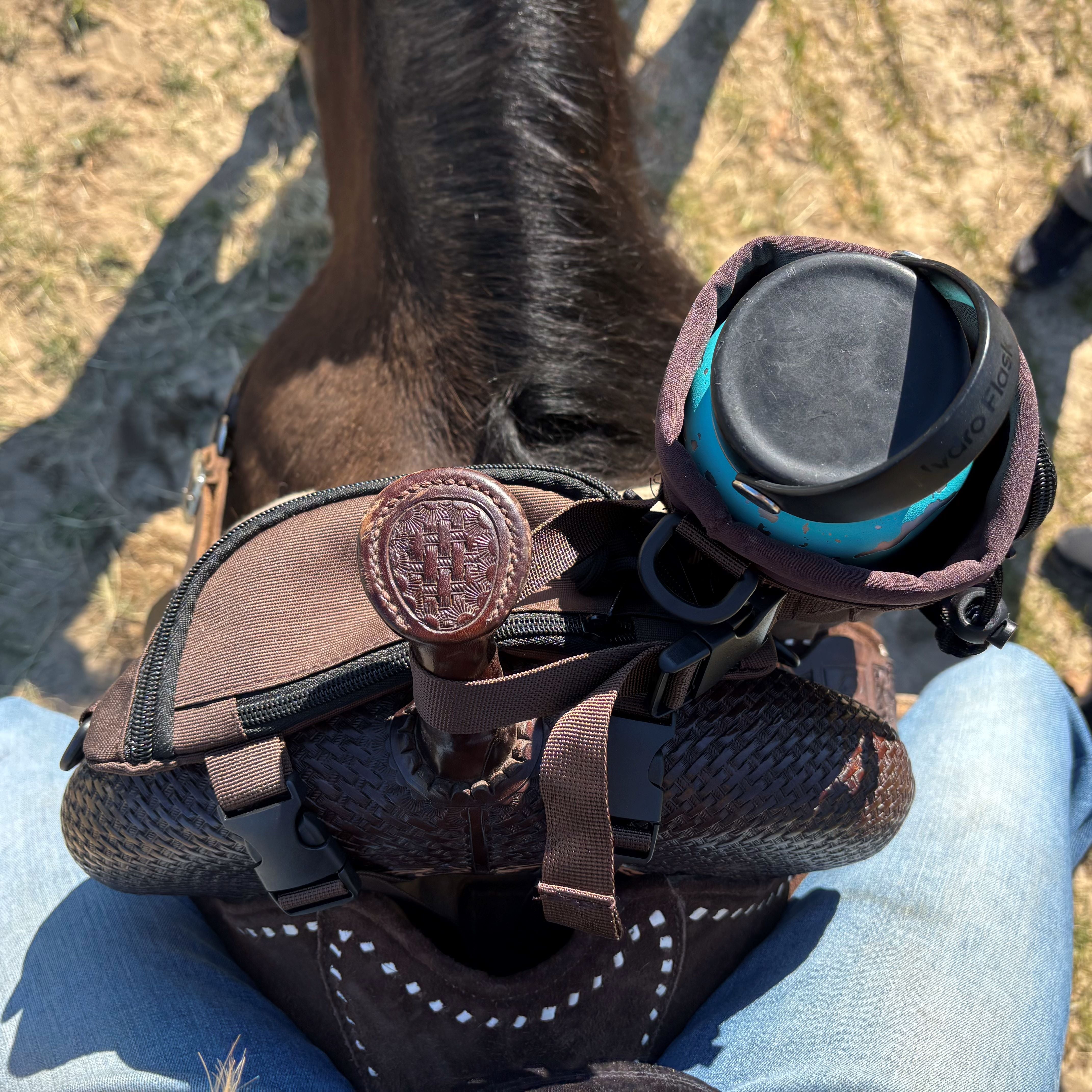 Personalized Horse Saddle Water Bottle Holder, Brown, Multi Pocket Horse Saddle Drink Holder up to 40oz, Horse Gifts, Horse Stuff Horse Tack Personalized Horse Saddle Water Bottle Holder, Brown, Multi Pocket Horse Saddle Drink Holder up to 40oz, Horse Gifts, Horse Stuff Horse Tack