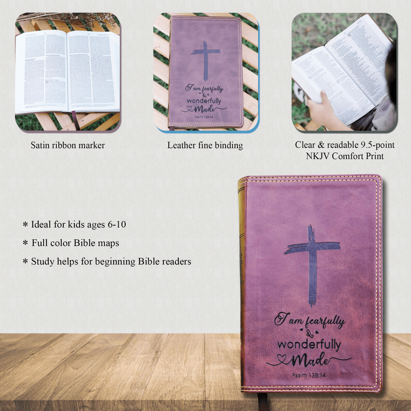Custom Children's Bible, NKJV Kids Bible, Custom Engraved New King James Version, Bible for kids, Christian Gifts, Bible for kids - Religious Books - Aylev