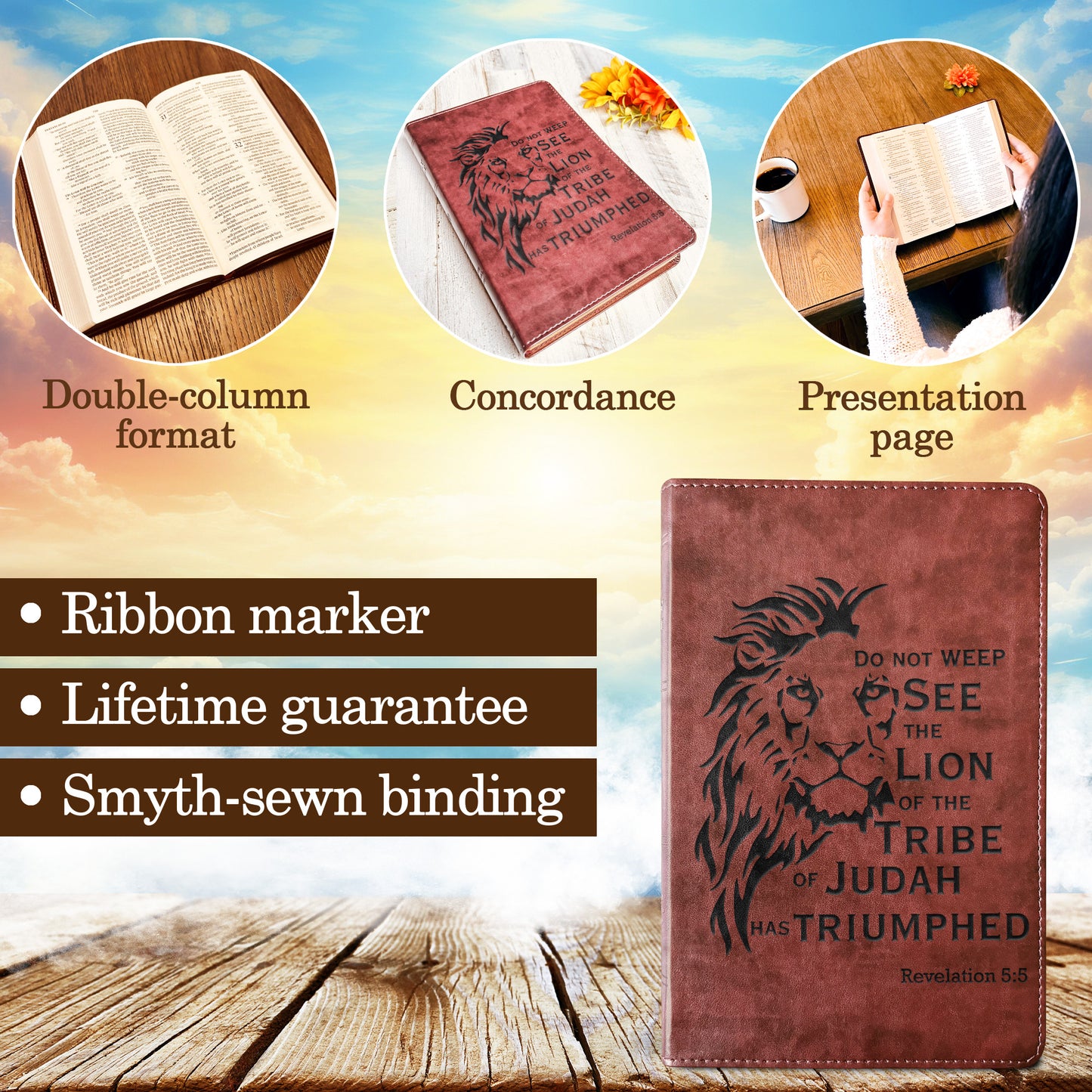 Personalized ESV Bible: Create Your Own Custom Engraved Design with a Designer, Large Print Thinline English Standard Holy Bible