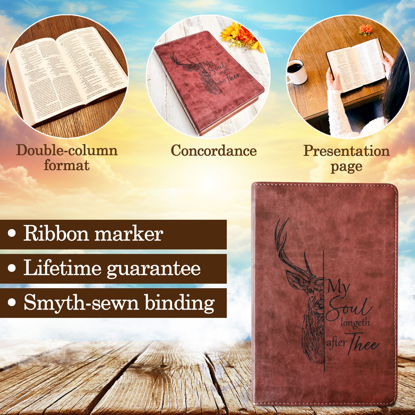 Personalized ESV Bible: Create Your Own Custom Engraved Design with a Designer, Large Print Thinline English Standard Holy Bible