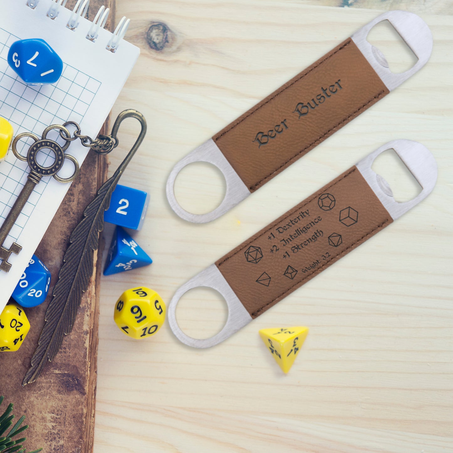 Dungeons and Dragons Beer Buster Bottle Opener | DnD Gifts Men | DnD Accessories | Dungeon Master Gifts | DnD Stuff | D&D Gifts - Aylev