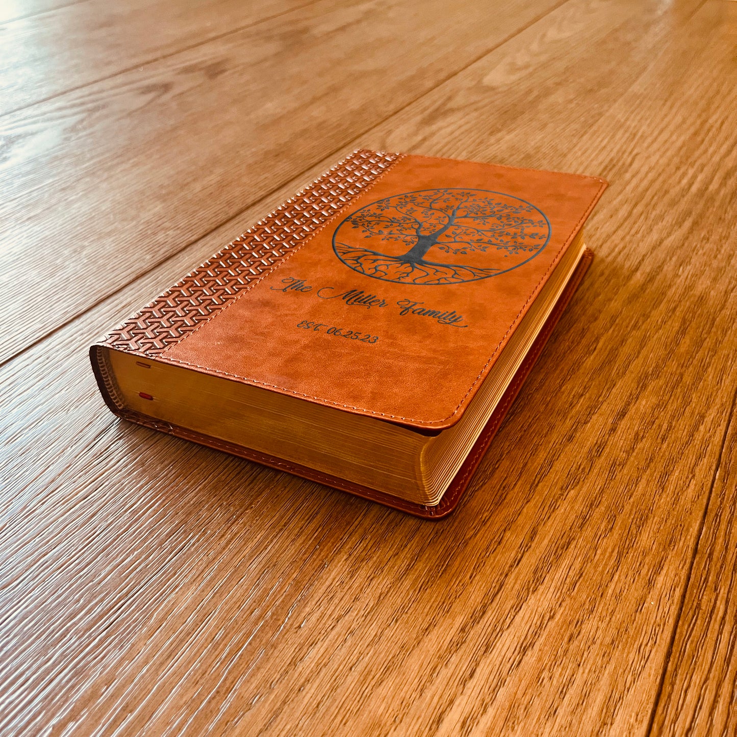 Personalized Family Bible | Custom KJV Family Tree Study Bible | Engraved Bible Wedding Bible Christian Gifts Family Bible for Wedding - Aylev