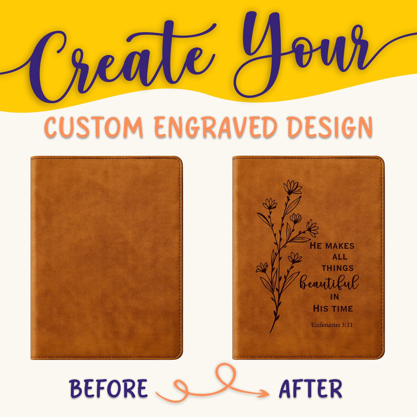 Personalized CSB Bible: Create Your Own Custom Engraved Design with a Designer, Large Print Wide-Margin Christian Standard Holy Bible