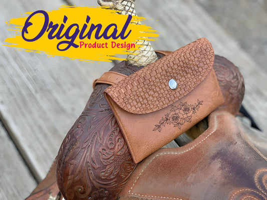 Custom Horse Saddle Bag, Original Design, Saddle Phone Holder, Horse Tack, Horse Gifts, Horse Stuff, Horse Gifts For Women Equestrian