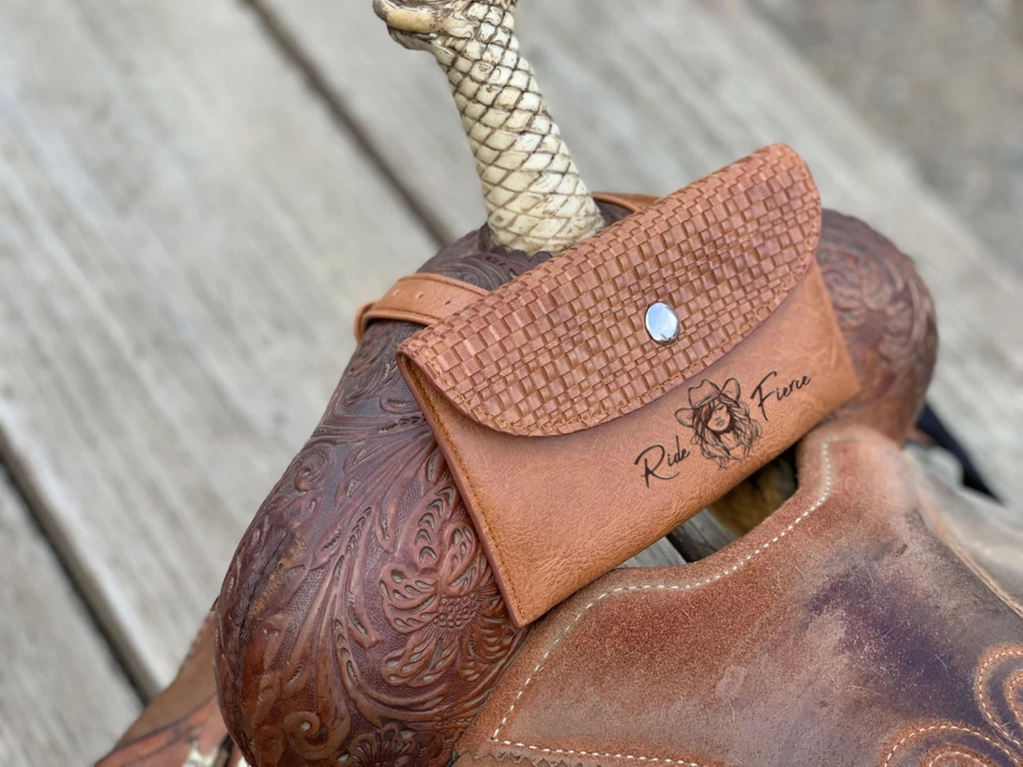 Custom Horse Saddle Bag, Original Design, Saddle Phone Holder, Horse Tack, Horse Gifts, Horse Stuff, Horse Gifts For Women Equestrian