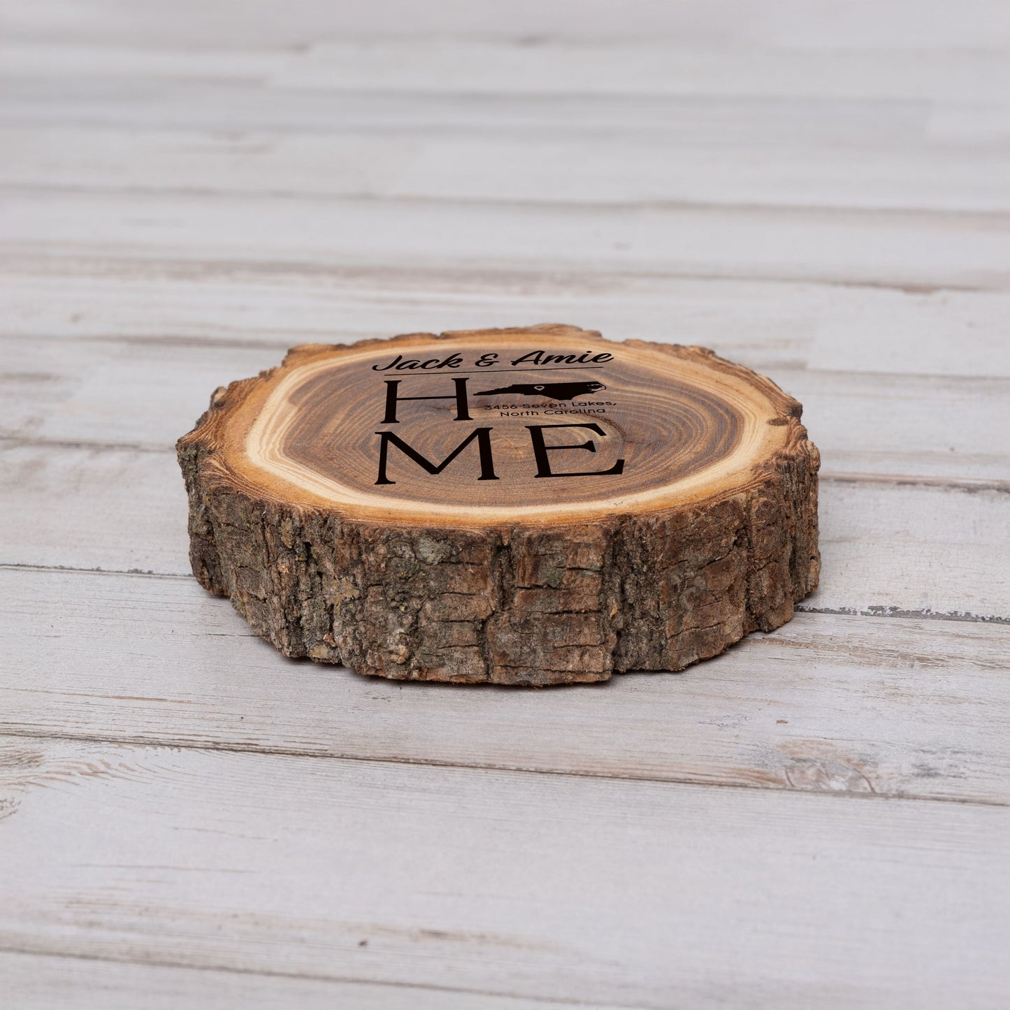 New Home Gift Coaster Set, Real Wood Coasters, Made in USA, Closing Gifts for Home Buyers, Personalized Wood Coaster Set, Housewarming Gift
