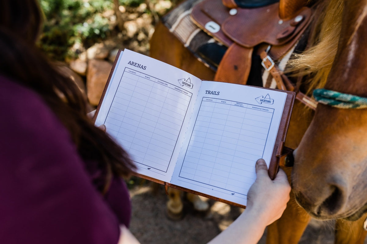 Personalized Barrel Racing Log Book, Barrel Racing Journal & Planner, Barrel Racing Gifts, Horse Gifts, Horse Journal Barrel Racing Tack - Animals & Pet Supplies - Aylev