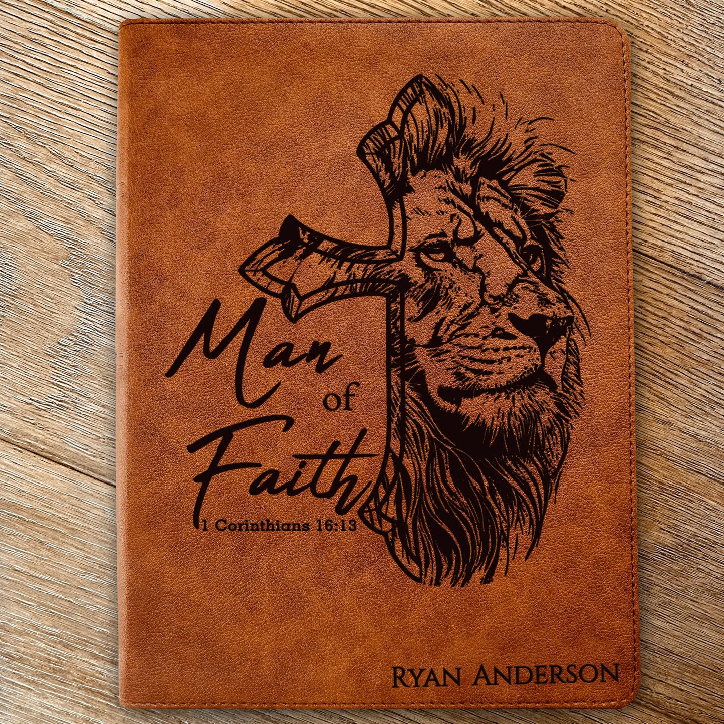 Personalized Bible for Men, CSB Wide-Margin, Customized Bible for Men Name Engraved, Christian Standard Bible, Bibles for men, gifts for men