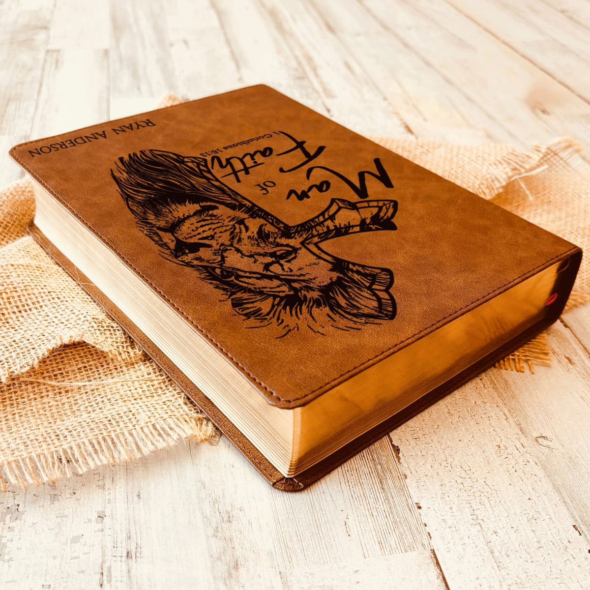 Personalized Bible for Men, CSB Wide - Margin Bible, Customized Bible for Men Name Engraved, Christian Standard Bible, Bibles for men, gifts for men - Religious Books - Aylev