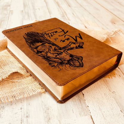 Personalized Bible for Men, CSB Wide - Margin Bible, Customized Bible for Men Name Engraved, Christian Standard Bible, Bibles for men, gifts for men - Religious Books - Aylev