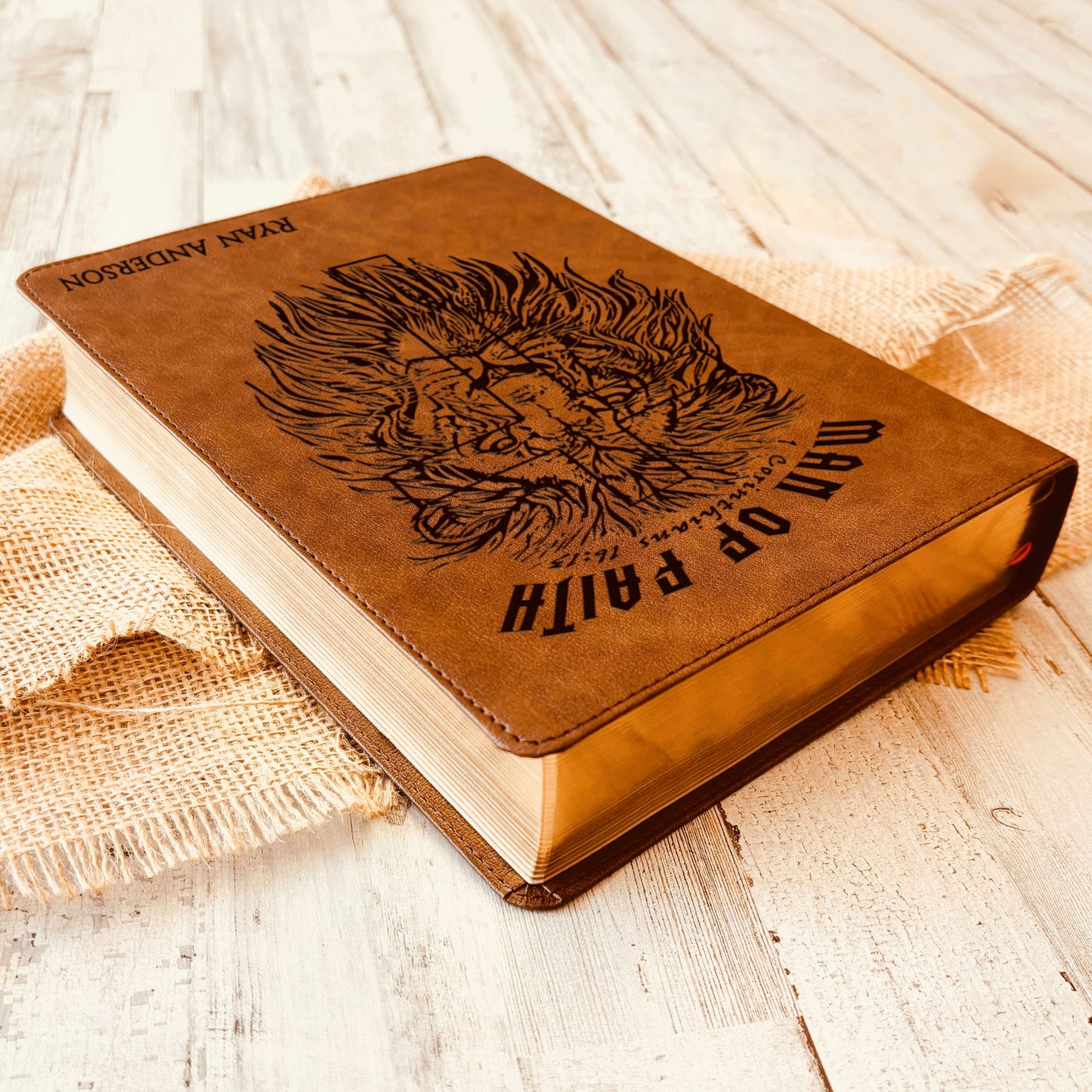 Personalized Bible for Men, CSB Wide-Margin, Customized Bible for Men Name Engraved, Christian Standard Bible, Bibles for men, gifts for men
