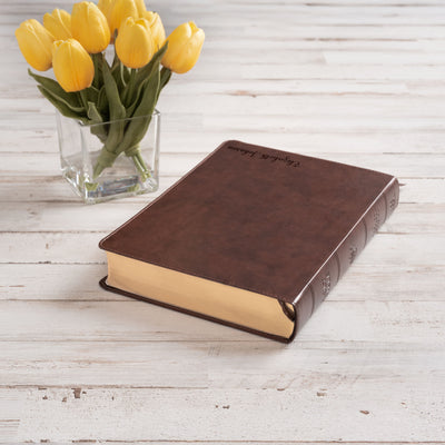 Personalized ESV Bible with Name Engraved, ESV Wide Margin Holy Bible, Custom Bible Engraved Name, English Standard Version Christian Gifts