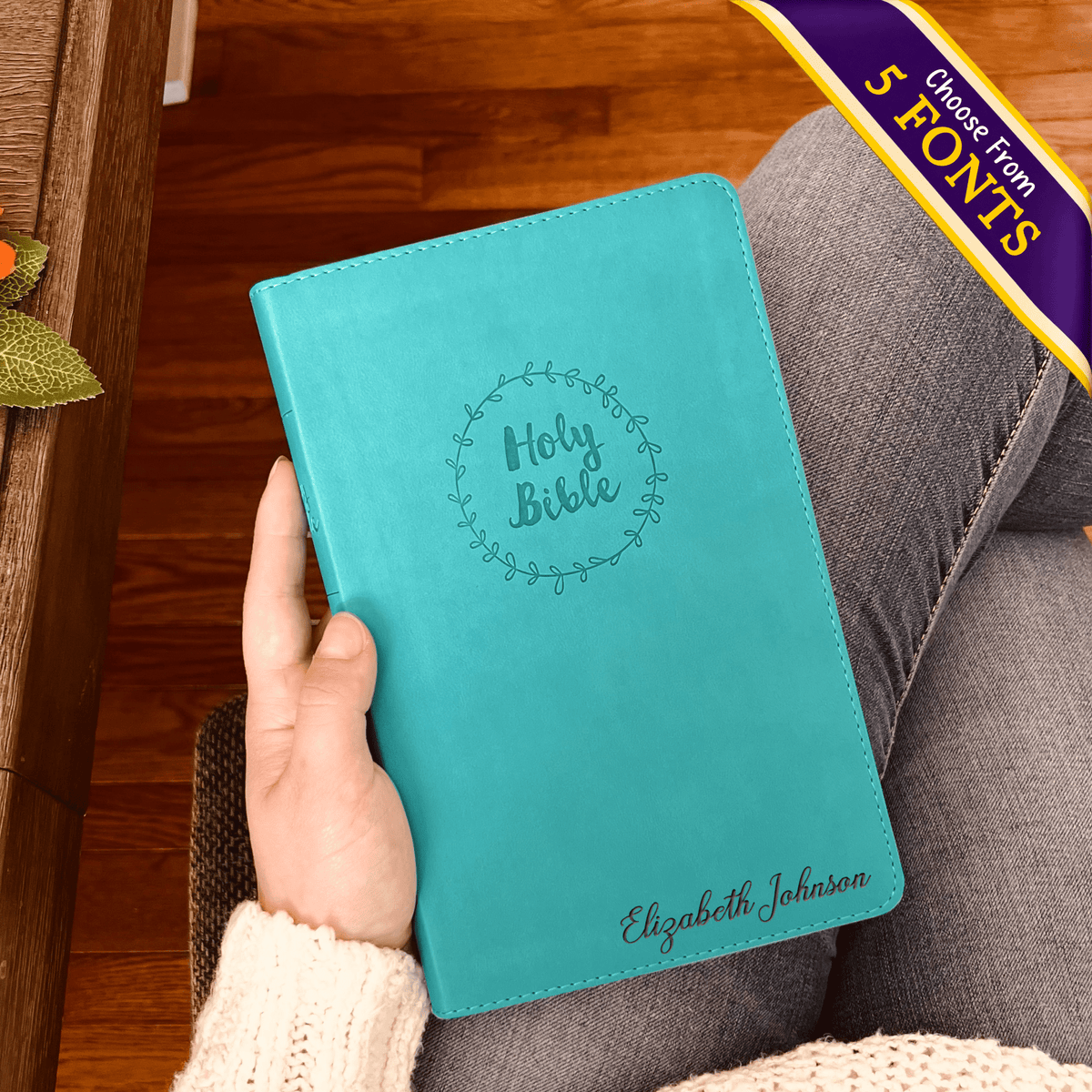 Personalized NIV Bible with Name Engraved, NIV Value Thinline Bible, Custom Bible Name Engraved, New International Version, Baptism Gifts - Religious Books - Aylev