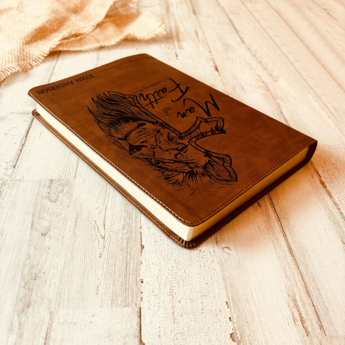 Personalized Bible for Men, NLT Reference Bible, Customized Bible for Men Name Engraved, New Living Translation, Bibles for men, bible gifts for men - Religious Books - Aylev