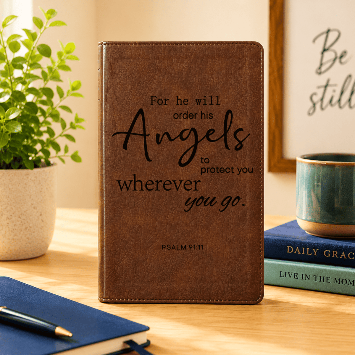 Personalized NLT Bible: Create Your Own Custom Engraved Design with a Designer, Giant Print Bible, New Living Translation Holy Bible - Religious Books - Aylev