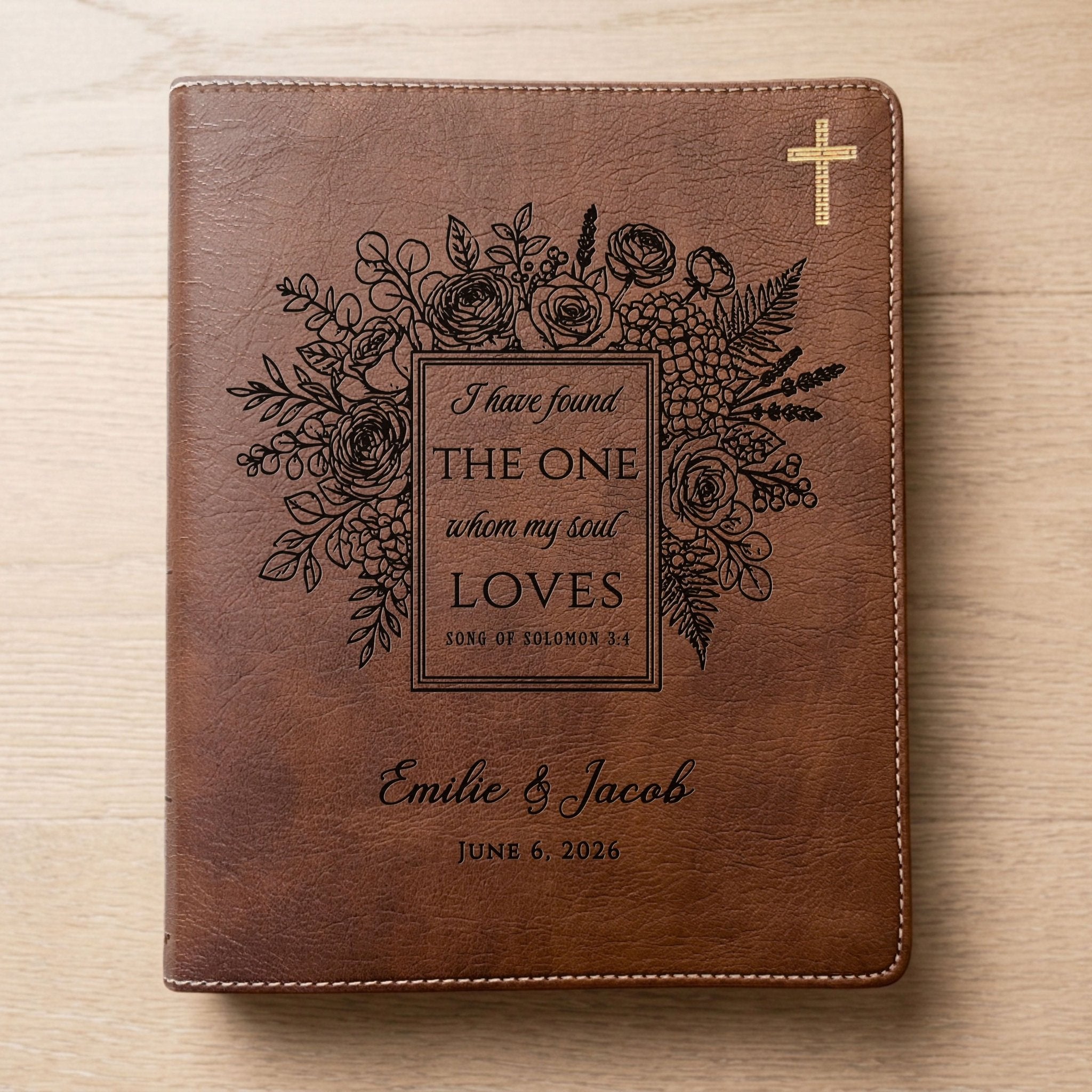 Personalized NIV Journaling Family Bible, Wide - Margin, Red Letter, Bible Tabs + Highlighters, Complete Study Set, Wedding & Anniversary Gift - Religious Books - Aylev