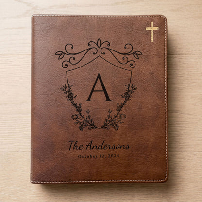 Personalized NIV Journaling Family Bible, Wide - Margin, Red Letter, Bible Tabs + Highlighters, Complete Study Set, Wedding & Anniversary Gift - Religious Books - Aylev