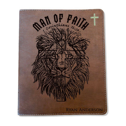 Personalized Bible for Men, NIV Journaling Bible, Customized Bible for Men Name Engraved, New International Version, Bibles for men, bible gifts for men - Religious Books - Aylev