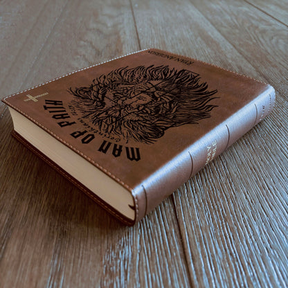 Personalized Bible for Men, NIV Journaling Bible, Customized Bible for Men Name Engraved, New International Version, Bibles for men, bible gifts for men - Religious Books - Aylev