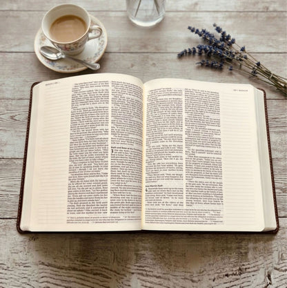 Personalized NIV Journaling Bible, Custom Engraved Name, Crown of Thorns Design, Christian Gift, Bible Gifts for Her, Gifts for Him - Religious Books - Aylev