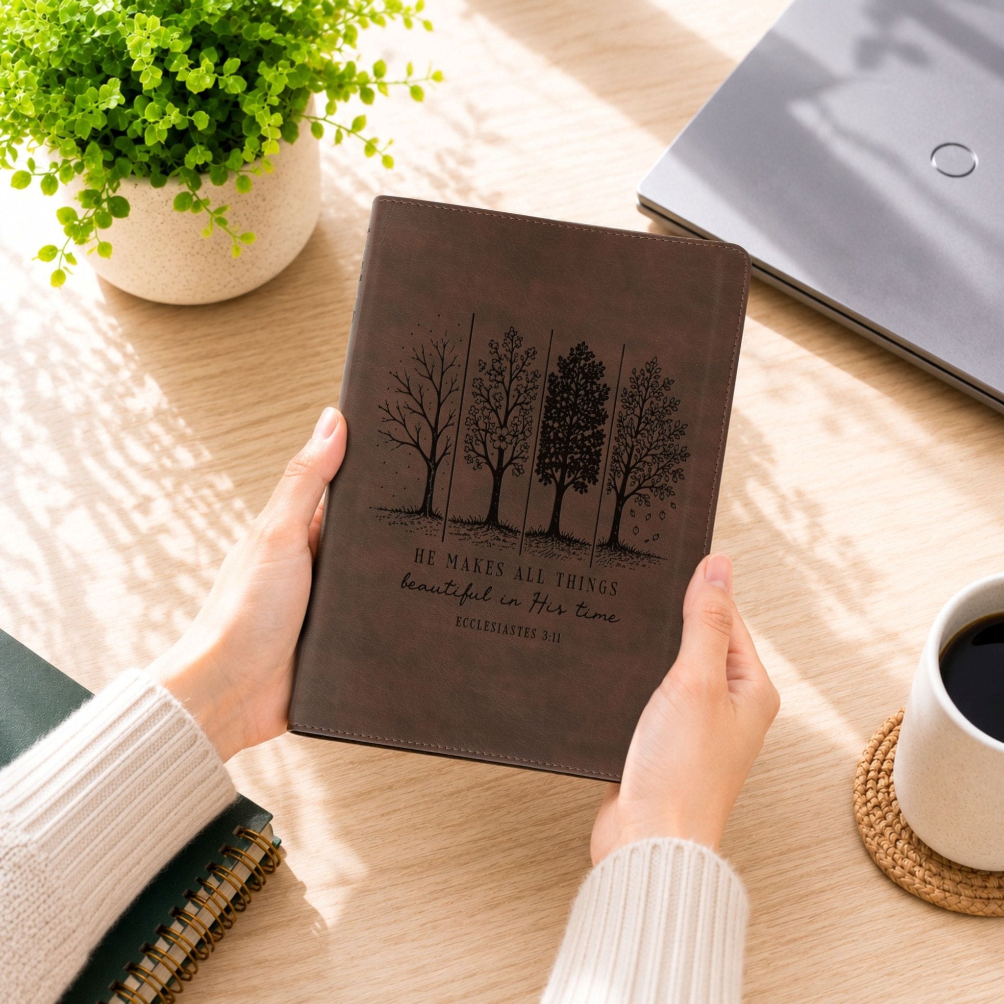 Personalized NLT Life Recovery Bible: Create Your Own Custom Engraved Design with a Designer, Christian Recovery Gift for Men & Women - Religious Books - Aylev