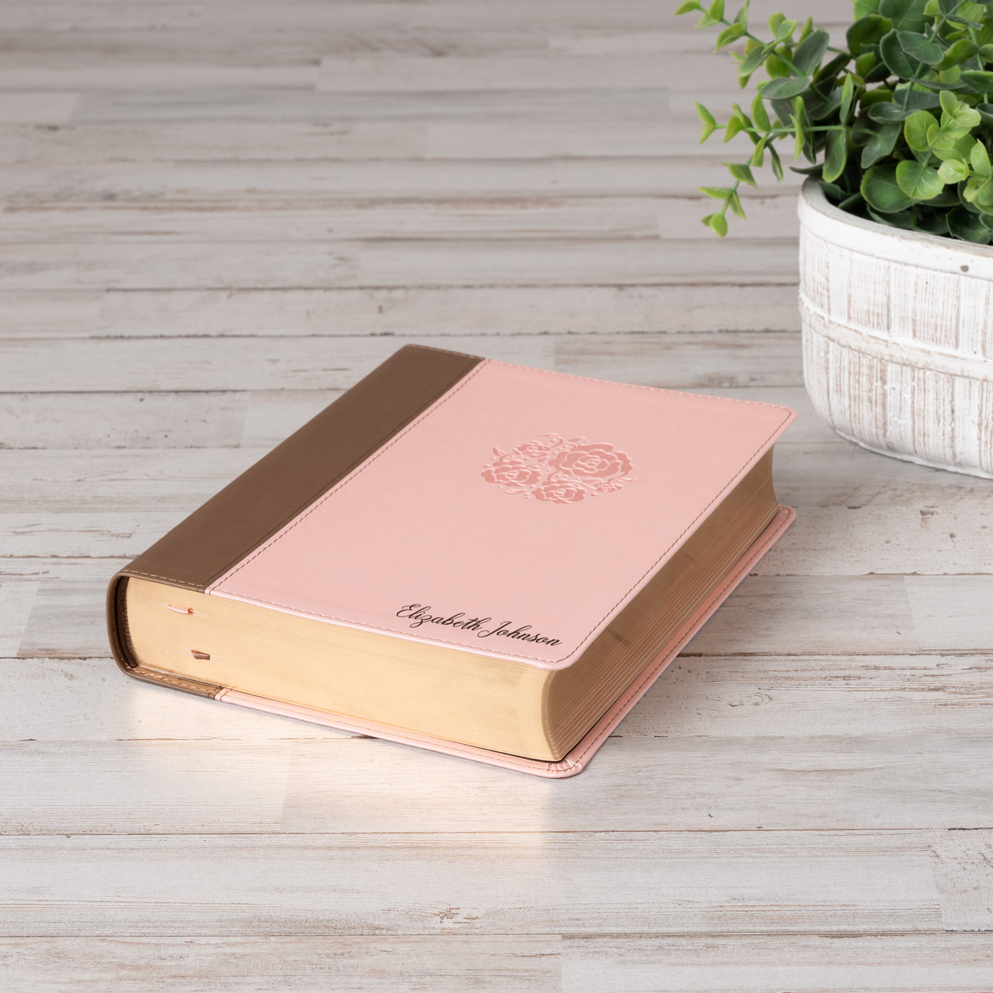 Personalized Women's NIV Bible with name Engraved, NIV Journaling Bible, Custom Bible Engraved Name, New International Version, Baptism Gift