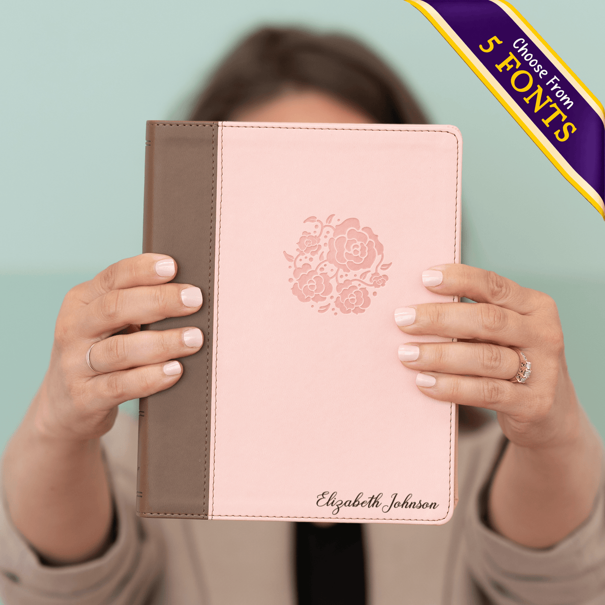 Personalized Women's NIV Bible with name Engraved, NIV Journaling Bible, Custom Bible Engraved Name, New International Version, Baptism Gift - Religious Books - Aylev