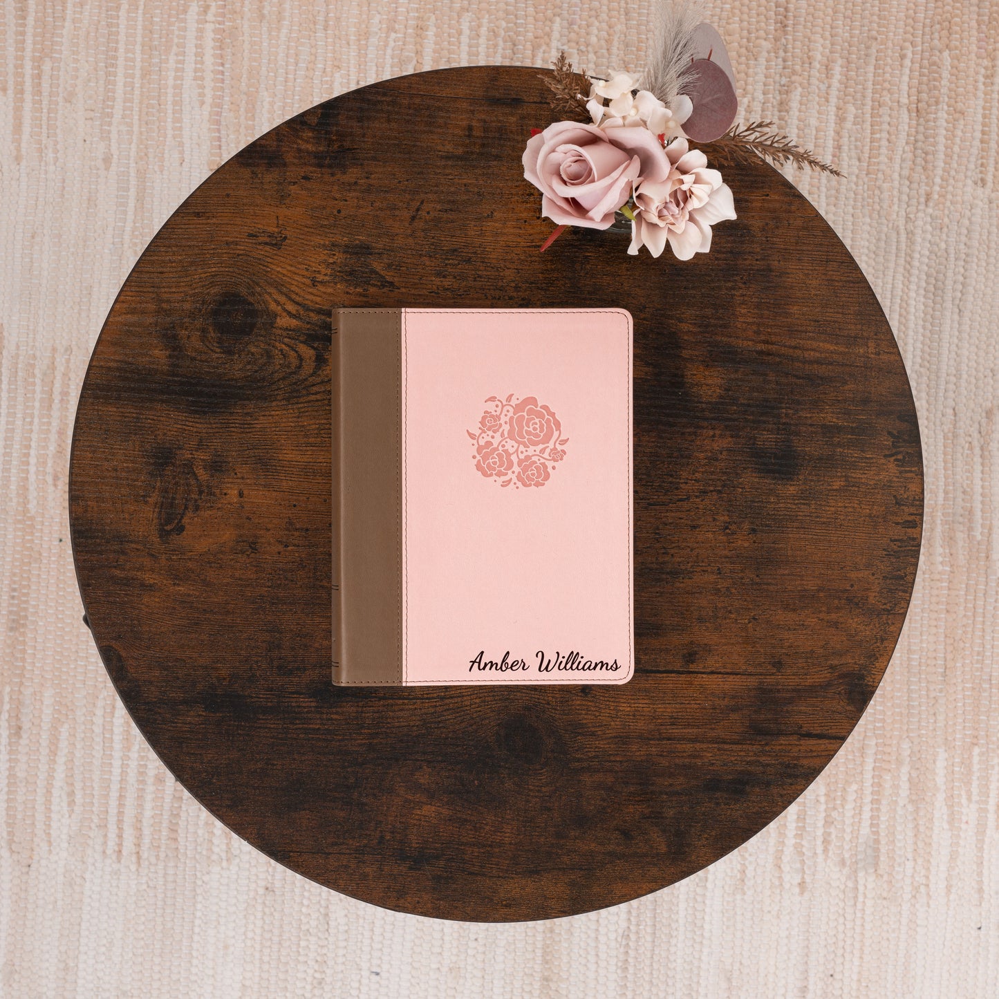 Personalized Women's NIV Bible with name Engraved, NIV Journaling Bible, Custom Bible Engraved Name, New International Version, Baptism Gift
