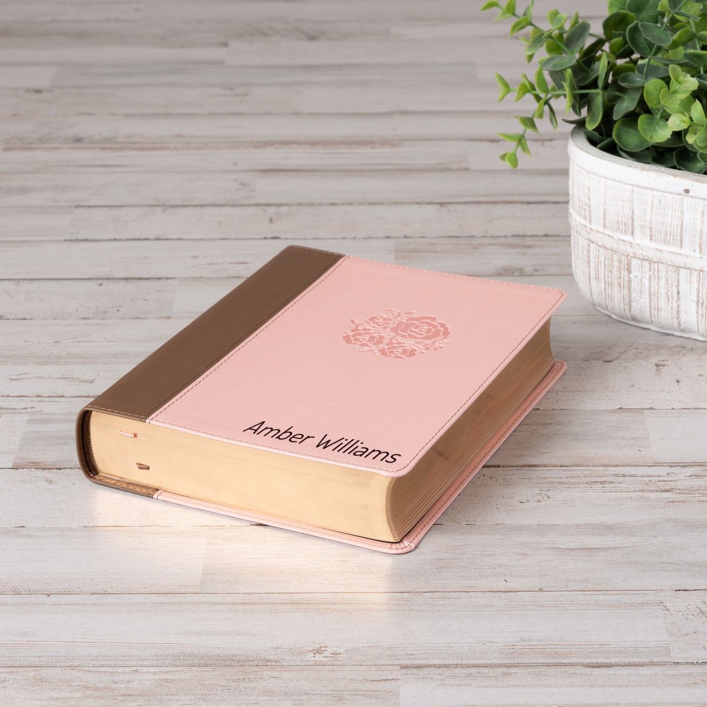 Personalized Women's NIV Bible with name Engraved, NIV Journaling Bible, Custom Bible Engraved Name, New International Version, Baptism Gift