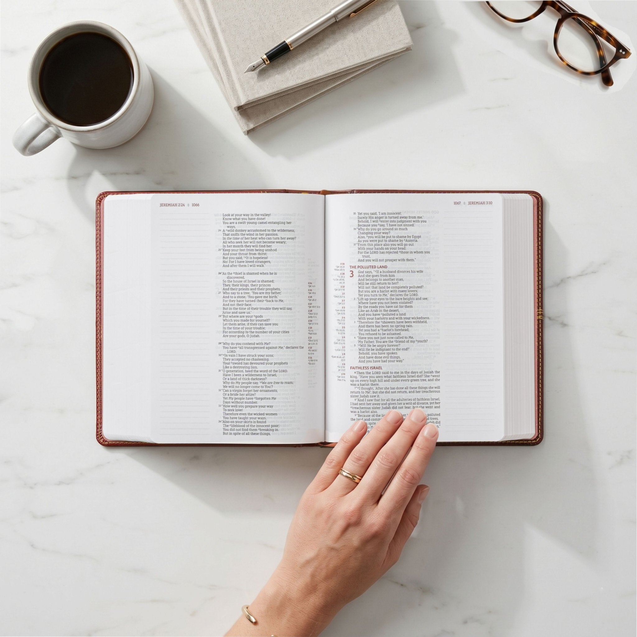 Personalized NASB Single Column Reference Bible, Custom Bible Name Engraved, New American Standard Christian & Baptism Gift for Men or Women - Religious Books - Aylev