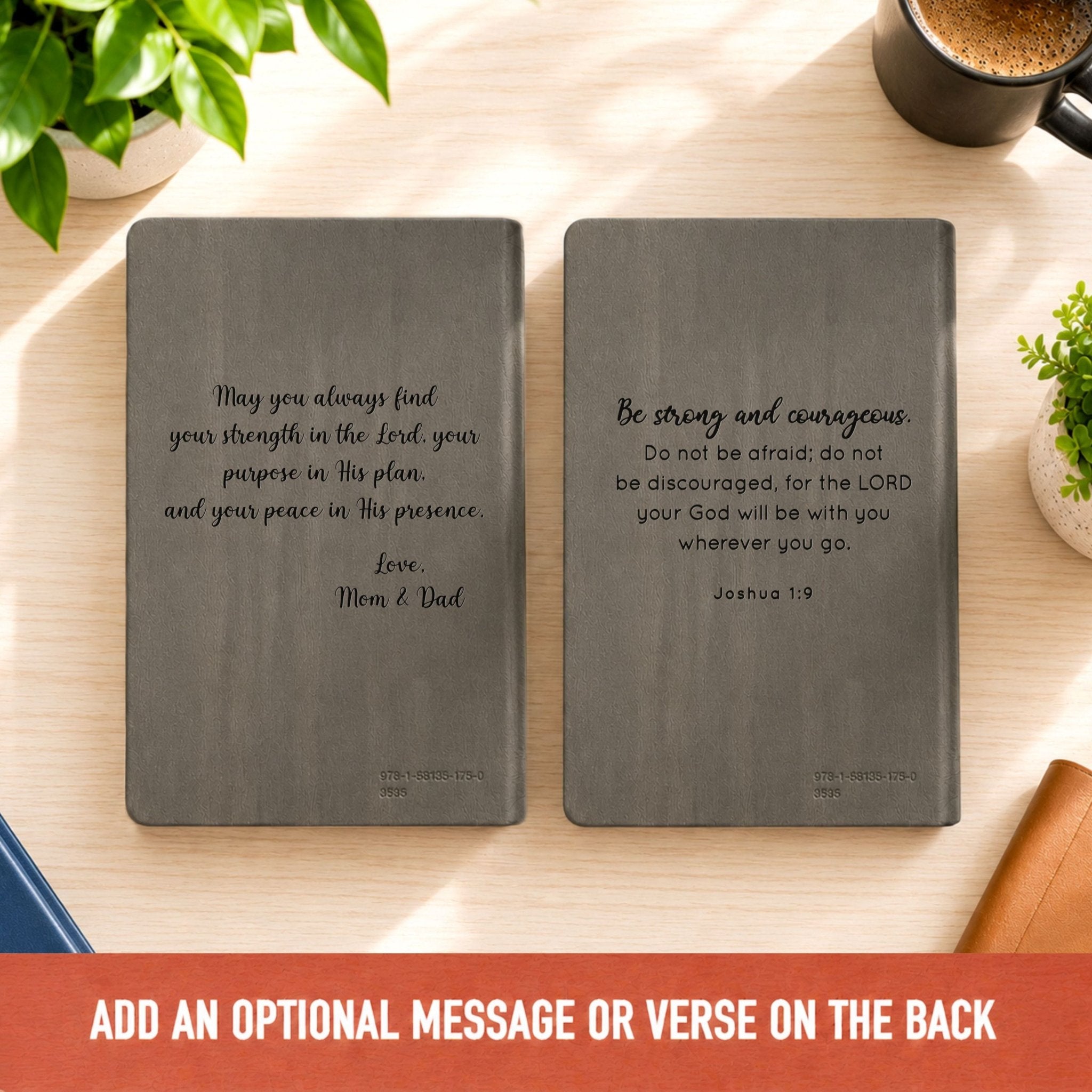 Personalized NASB Bible: Create Your Own Custom Engraved Design with a Designer, Giant Print, Red Letter, New American Standard Holy Bible - Religious Books - Aylev