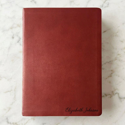 Personalized NASB Bible with Name Engraved, NASB Giant Print Bible, Custom Bible Name Engraved, New American Standard Bible, Baptism Gifts - Religious Books - Aylev