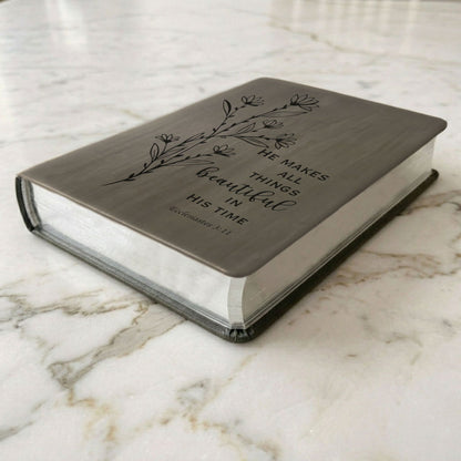 Personalized NASB Bible: Create Your Own Custom Engraved Design with a Designer, Giant Print, Red Letter, New American Standard Holy Bible - Religious Books - Aylev