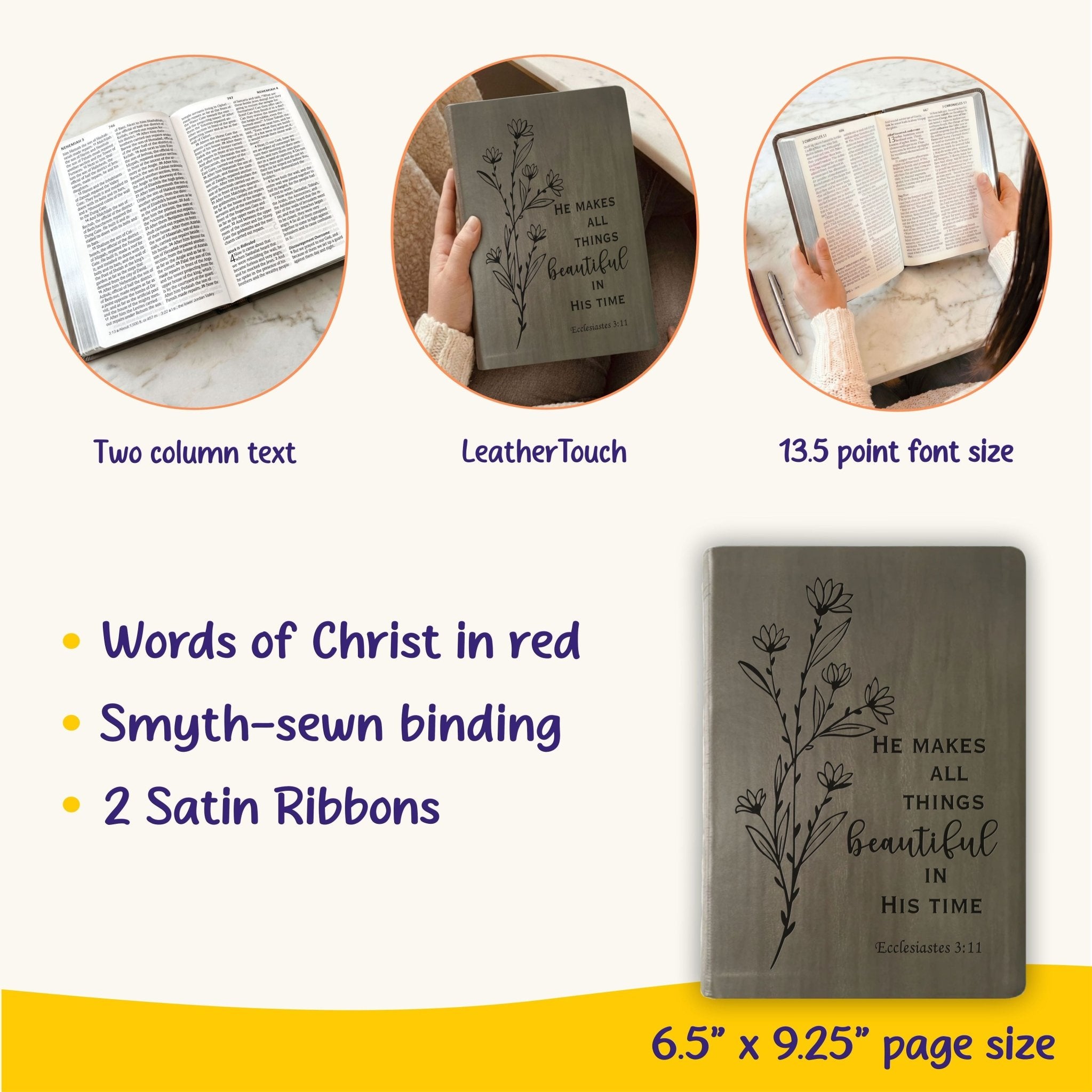 Personalized NASB Bible: Create Your Own Custom Engraved Design with a Designer, Giant Print, Red Letter, New American Standard Holy Bible - Religious Books - Aylev