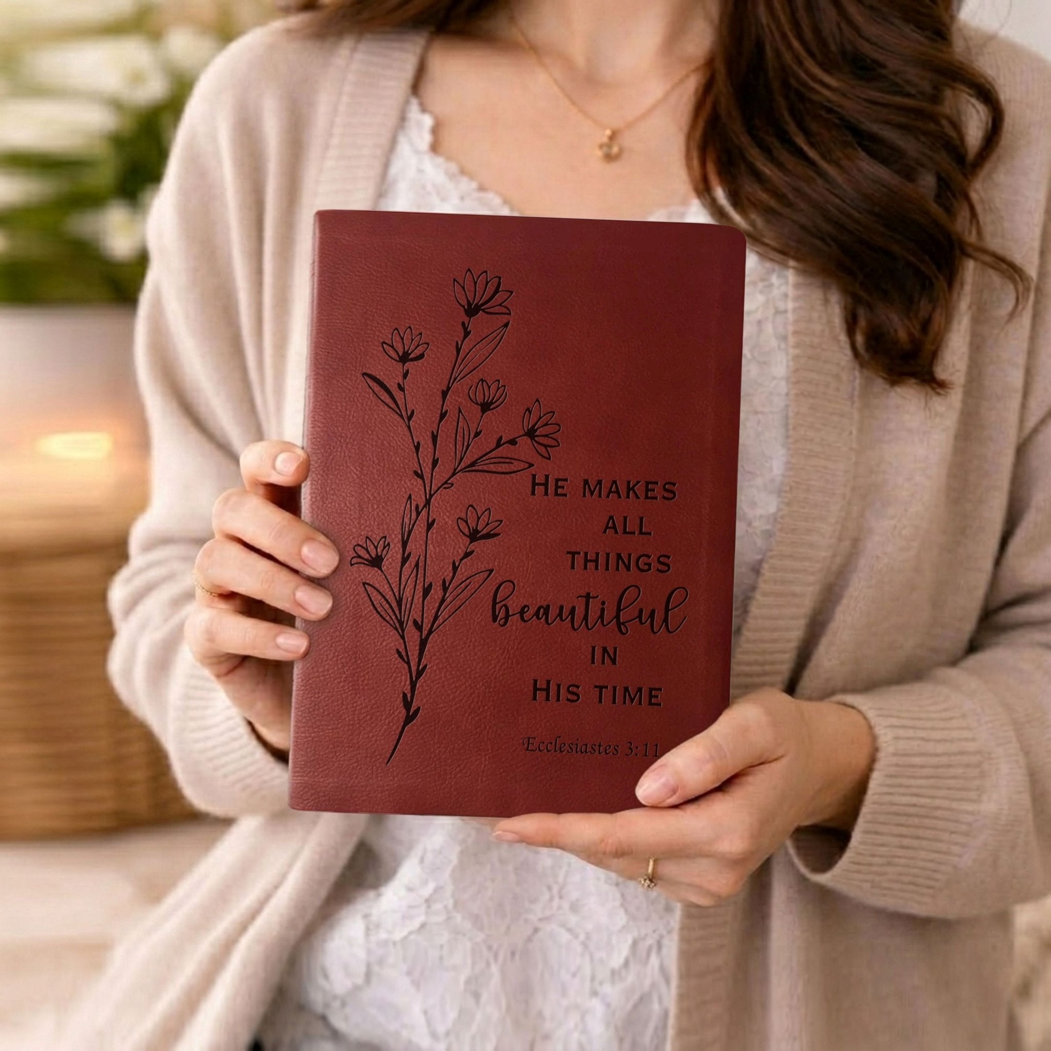 Personalized NASB Bible: Create Your Own Custom Engraved Design with a Designer, Giant Print, Red Letter, New American Standard Holy Bible - Religious Books - Aylev