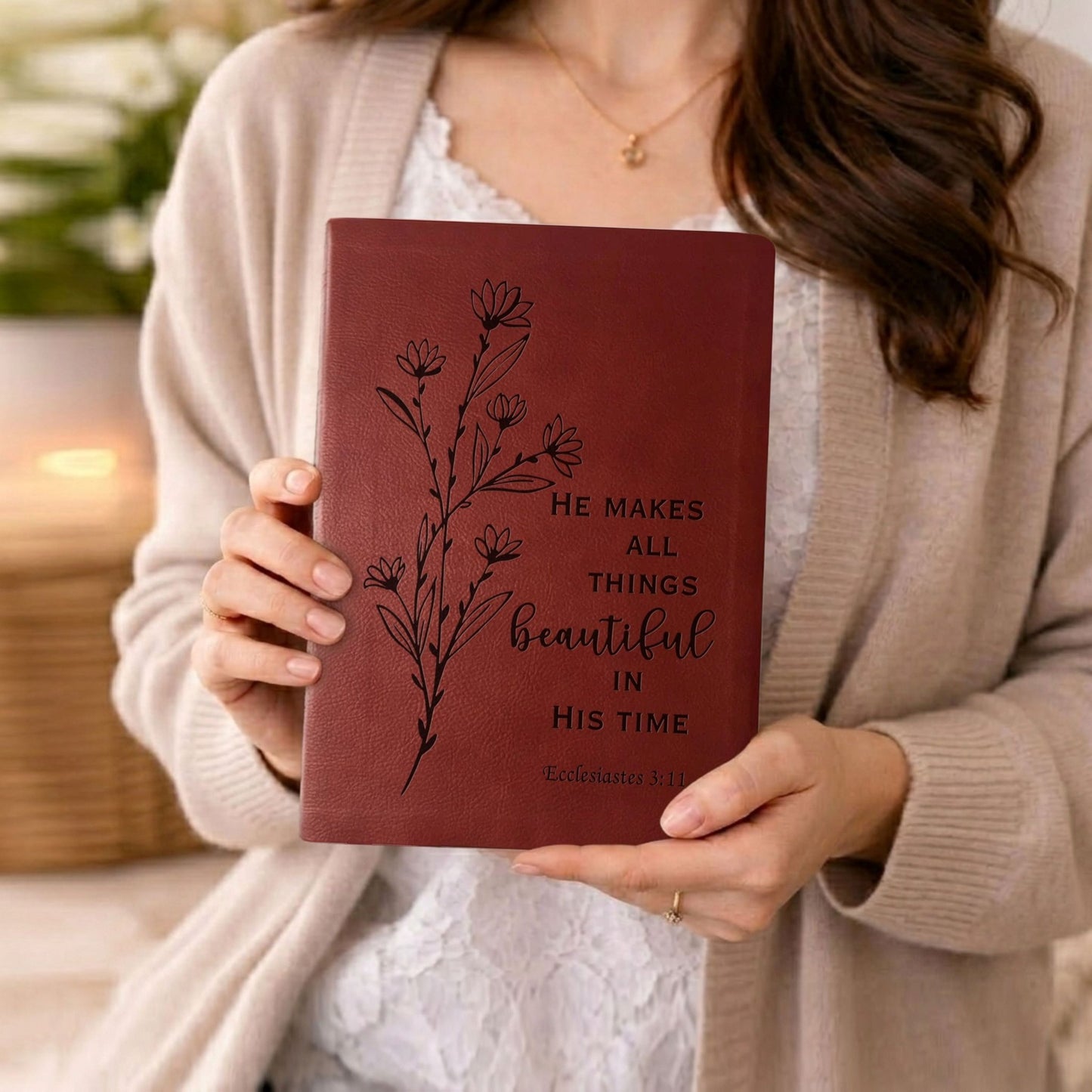 Personalized NASB Bible: Create Your Own Custom Engraved Design with a Designer, Giant Print, Red Letter, New American Standard Holy Bible - Religious Books - Aylev