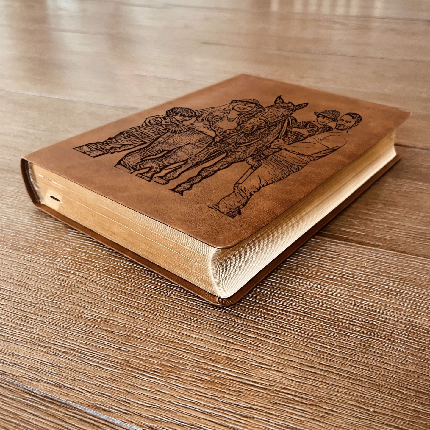 Personalized NASB Giant Print Bible, Your Photo Engraved, Family Records Pages, Custom Engraved Bible, Christian, Baptism, or Wedding Gift