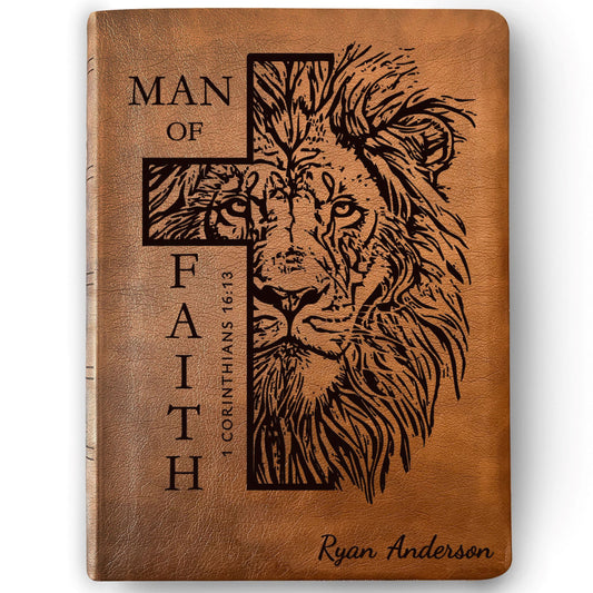 Personalized Bible for Men, NASB Giant Print, Custom Bible for Men Name Engraved, New American Standard, Bibles for men, bible gifts for men