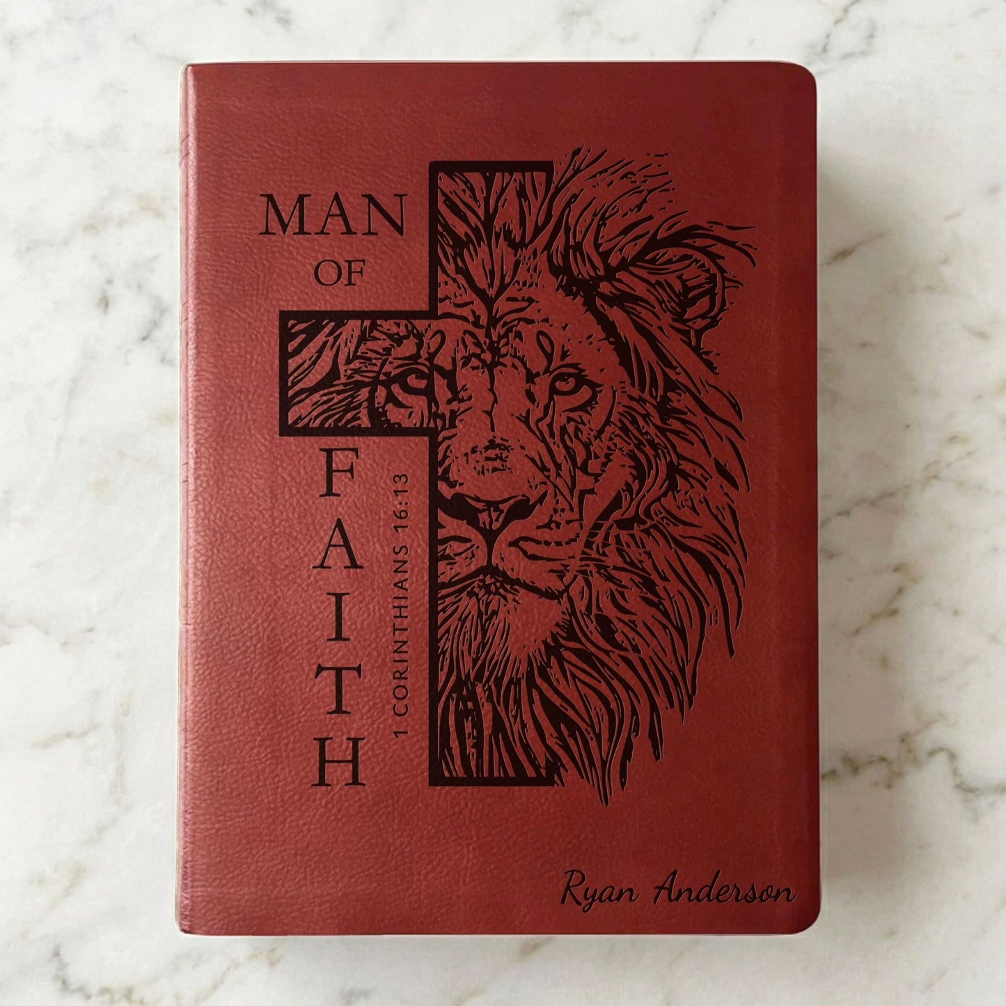 Personalized Bible for Men, NASB Giant Print, Custom Bible for Men Name Engraved, New American Standard, Bibles for men, Bible gifts for men - Religious Books - Aylev
