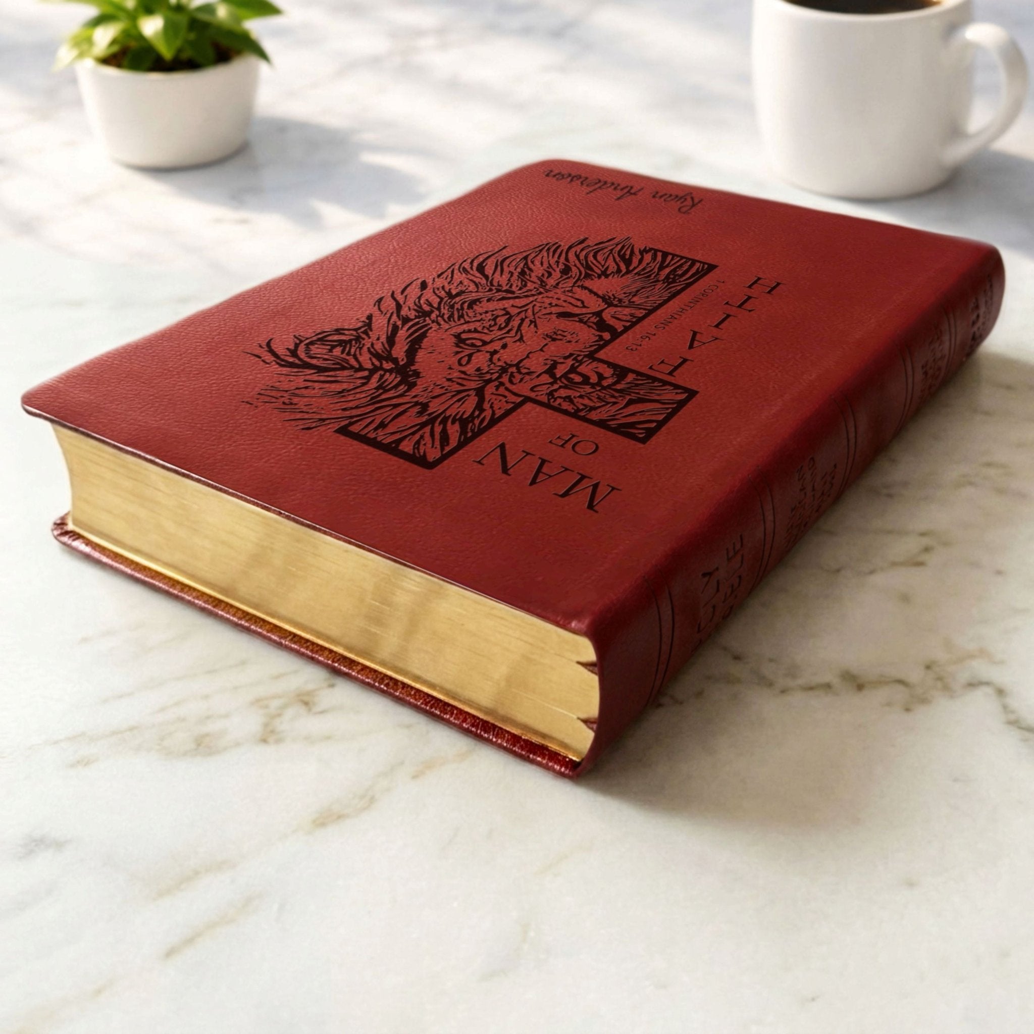Personalized Bible for Men, NASB Giant Print, Custom Bible for Men Name Engraved, New American Standard, Bibles for men, Bible gifts for men - Religious Books - Aylev