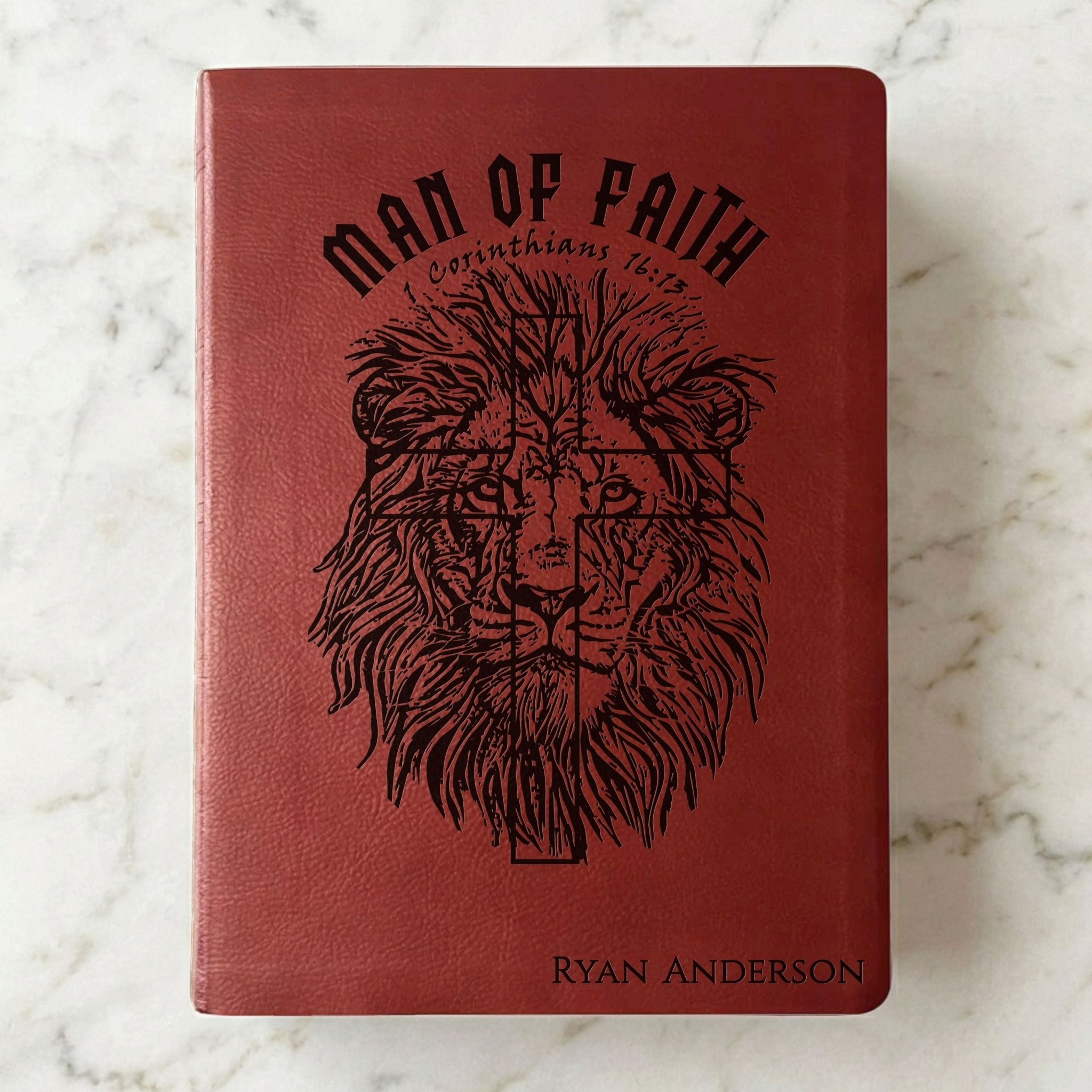 Personalized Bible for Men, NASB Giant Print, Custom Bible for Men Name Engraved, New American Standard, Bibles for men, Bible gifts for men - Religious Books - Aylev