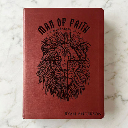 Personalized Bible for Men, NASB Giant Print, Custom Bible for Men Name Engraved, New American Standard, Bibles for men, Bible gifts for men - Religious Books - Aylev