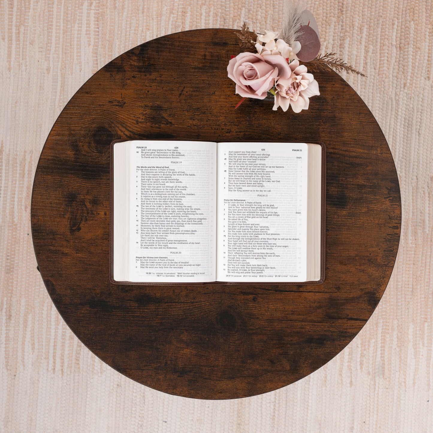 Personalized NASB Bible with Name Engraved, Large Print Compact Bible, Custom Bible Engraved Name, New American Standard Bible, Baptism Gift